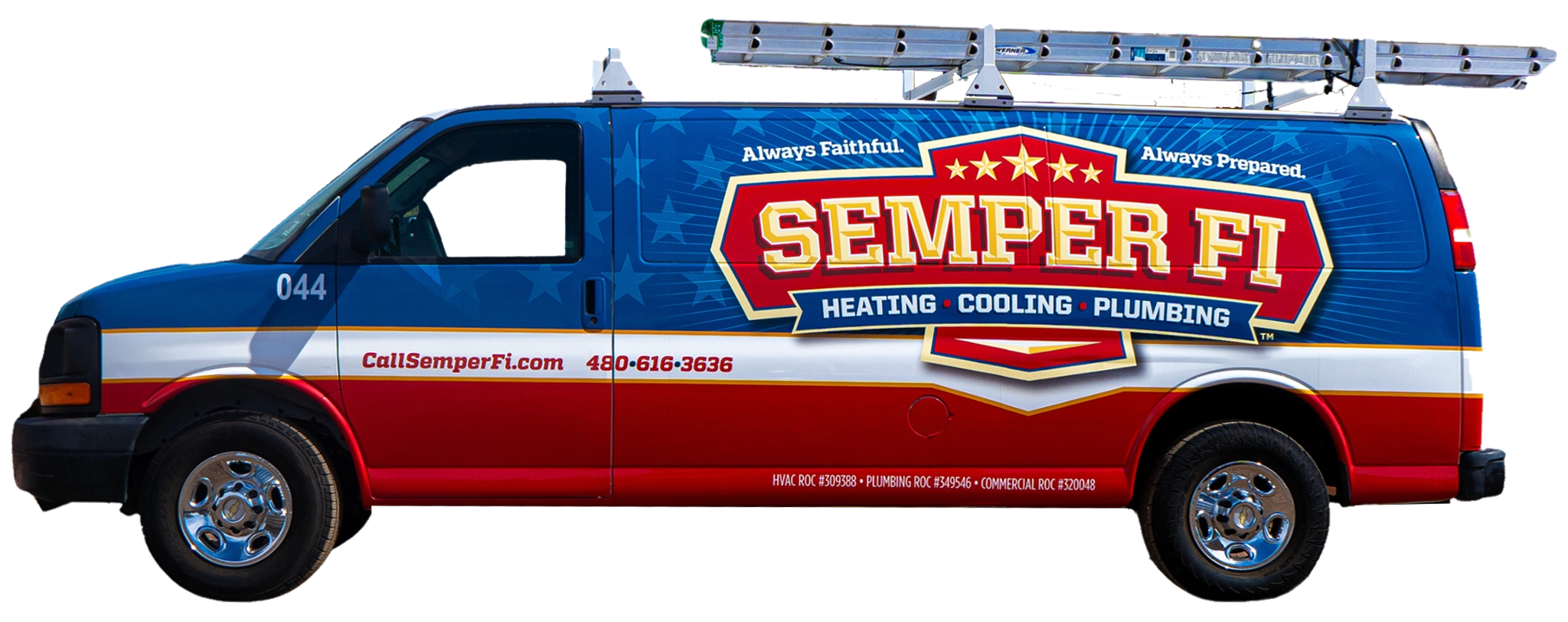 Semper Fi Truck With Ladder