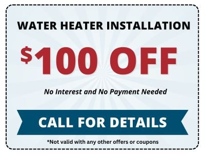 Water Heater Installation Coupon