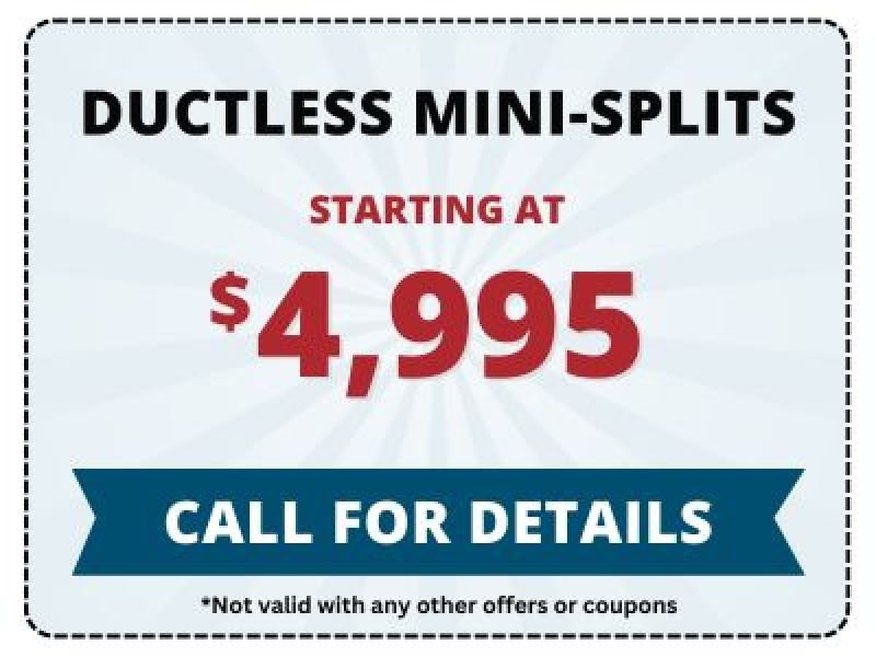 Ductless Mini Split Installation Coupon